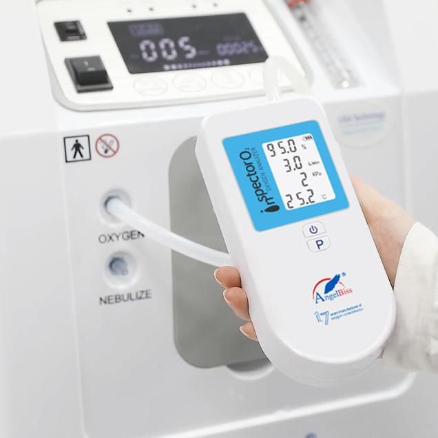 Stability Higher-Quality Oxygen Analyzer for Medical Equipment Gas Testing Use