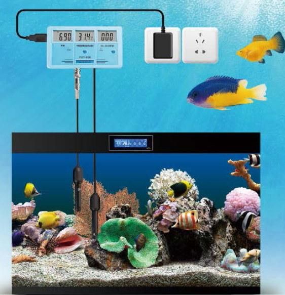 Pht-026 Multi-Parameter Water Quality pH Ec CF TDS Monitor