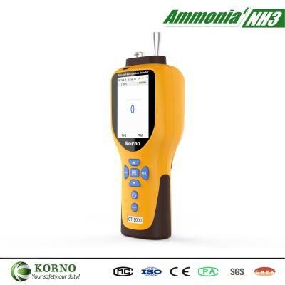 Ce Certified Ammonia Gas Analyzer Ammonia Detector (NH3) 0-5000ppm