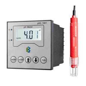 Water Tester Online pH and Temperature Meter in Modbus Communication Protocol