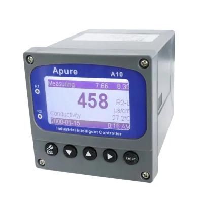 Apure Online pH/ORP/Ec/Conductivity Meter Controller Control Dosing Pump