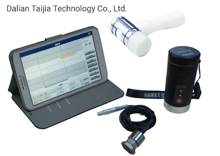 Taijia Zbl-P8000 Pile Integrity Tester (PIT) Performs Pulse Echo Tests Foundation Pile