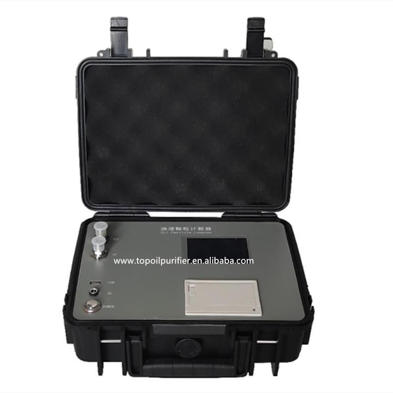 Portable Onsite Transformer Oil Lubricating Oil Impurities Polluted Particle Analyzer