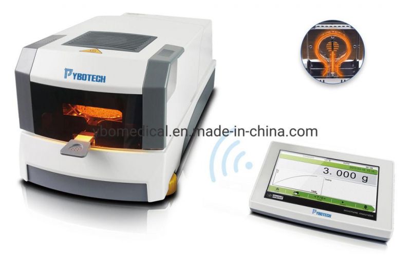 Rapid Heating Halogen Moisture Meter/Analyzer 100g 10mg