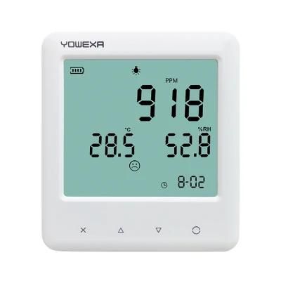 Yowexa Yem-40bl CO2 Carbon Dioxide Air Quality Monitor Hygrometer Environment Meter