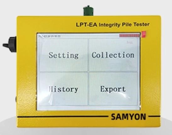 Pile Foundation Inspection High-Strain Dynamic Pile Tester