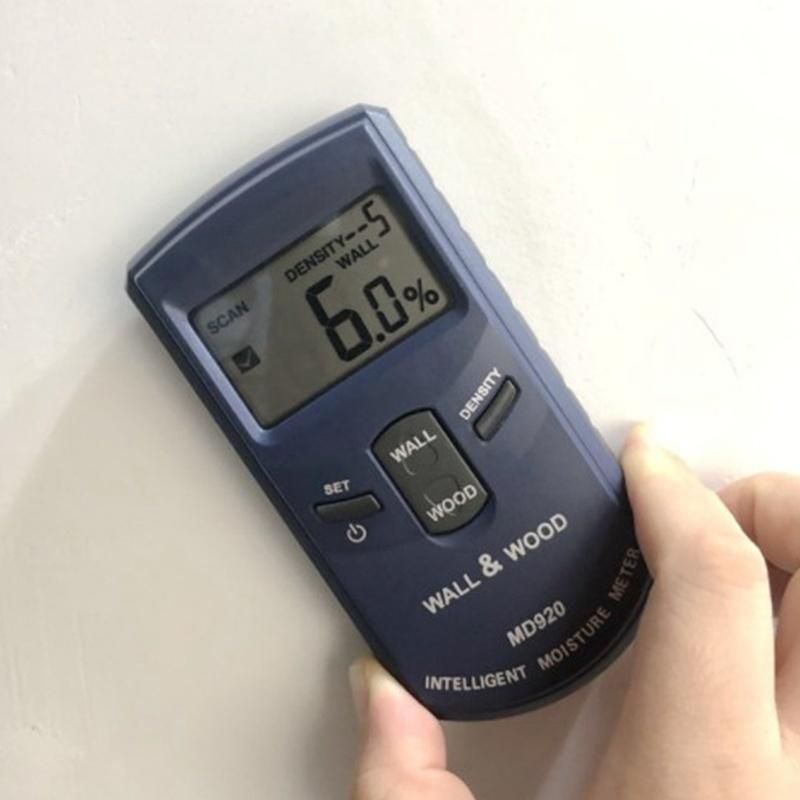 Digital Inductive Wall and Wood Moisture Meter Hygrometer Humidity Tester Damp Detector