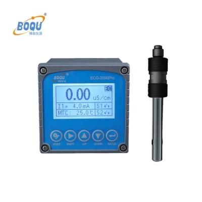 Boqu Ddg-2090PRO New Generation Analog Electrode for ETP and STP Water Online Salinity Meter