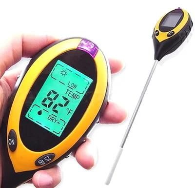 Sr300b 4 in 1 Multifunctional Soil pH Moisture Tester Meter