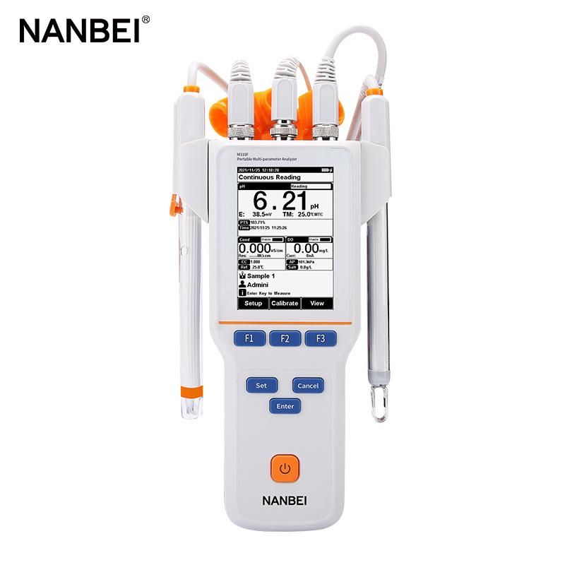 New Handheld Water Multiparamter 5 in 1 pH/ISE/Ec/Do/Temp Meter