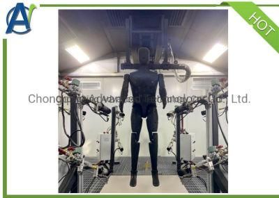 Instrumented Human Body Model Flame Engulfing Detection Equipment