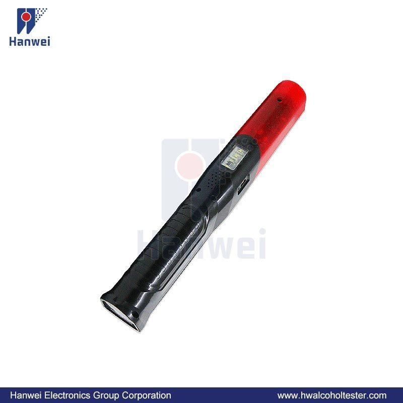 Professional Rapid Screen & Accurate Alcohol Tester/Breathalyzer with White and Red Lighting Indication