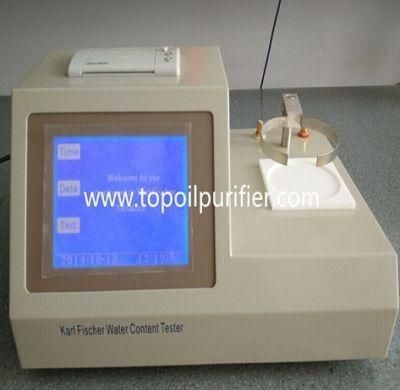 Automatic Karl Fischer Titrator Oil Water Content Analyzer (TP-2100)