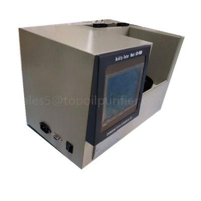 ASTM D974 Fully Automatic Oil Acid Value Tester