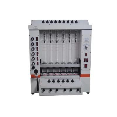 Laboratory 6 Channels Food Crude Fiber Analyzer