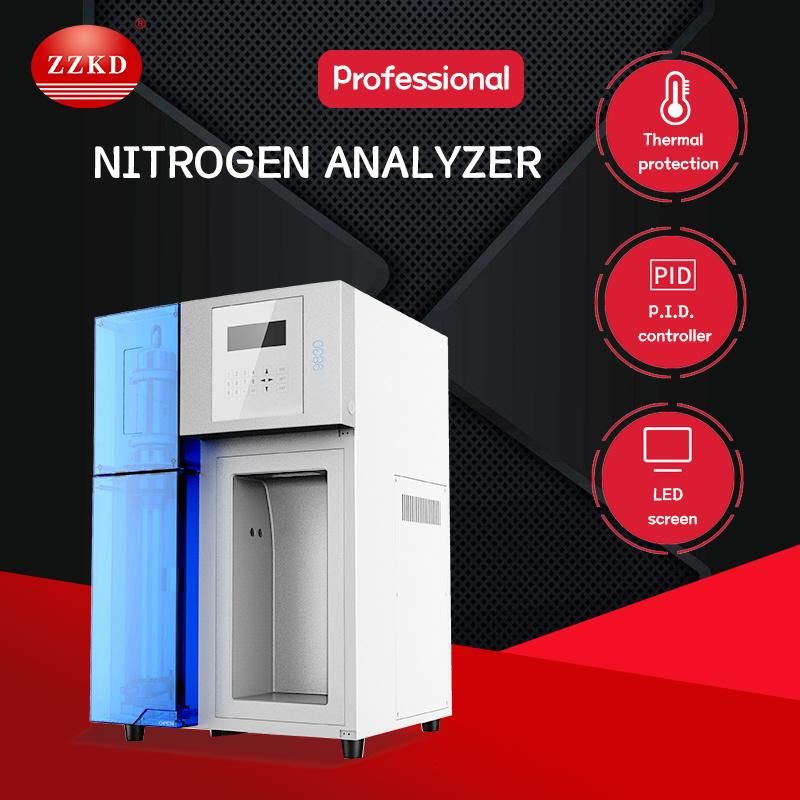 Fully Automatic Kjeldahl Nitrogen Analyzer Nitrogen Gas Analyzer for Sale