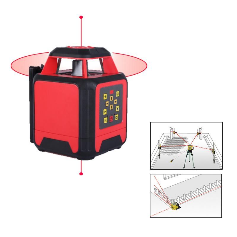 High Precision 360 3D Rotary Self-Leveling Laser Level (SRE302-2R)