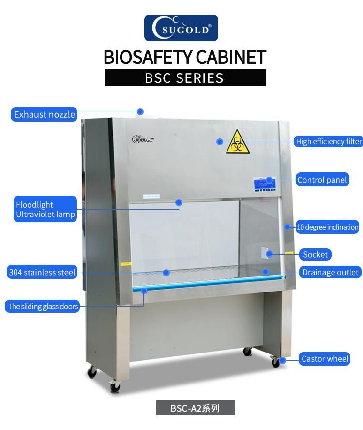 Stainless Steel Biological Safety Cabinet
