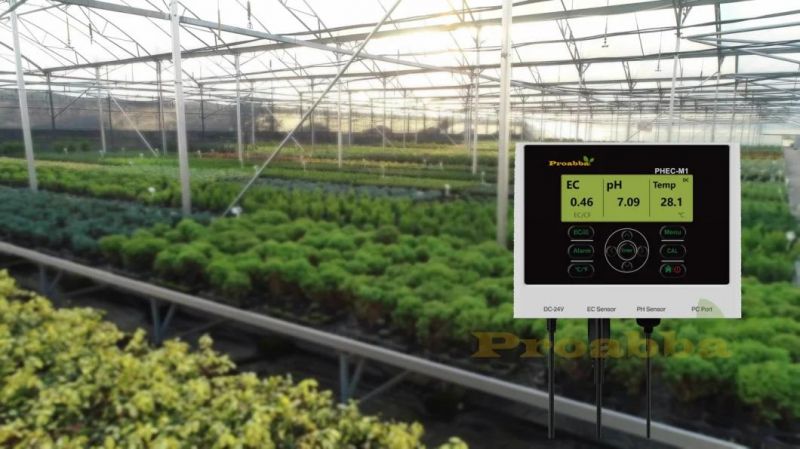 Digital pH Ec Monitor with Atc Function for Greenhouse