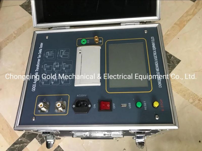Gdgs Transformer Power Factor Tester Tan Delta Tester
