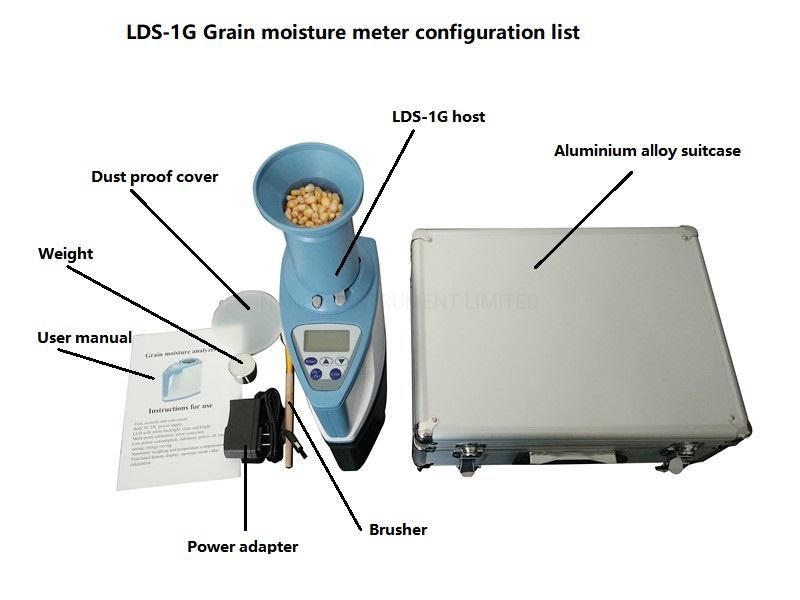 Portable Digital LCD Display Grain Moisture Meter Price