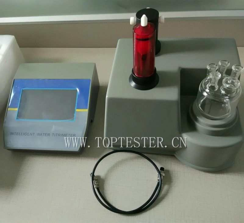 Tpd-2g Large Color LCD Moisture Analyzer Karl Fischer Volumetric Moisture Meter