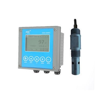 Boqu Ddg-2080X with Quadrupole Ec Electrode for for Waste Water/Sewage/Industry Effluent Online Conductivity Transmitter