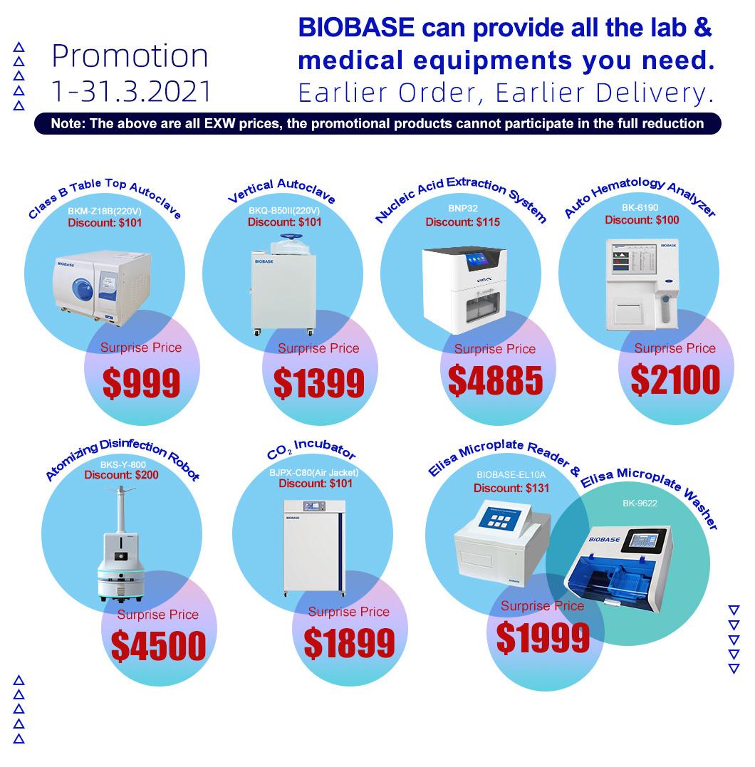 Biobase Nucleic Acid Extraction System PCR DNA/Rna Detection in Clinic and Medical Lab (Psyche)