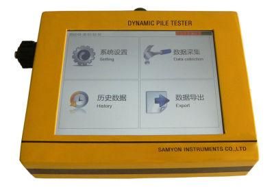 Low Strain Lpt Dynamic Pile Integrity Driving Tester