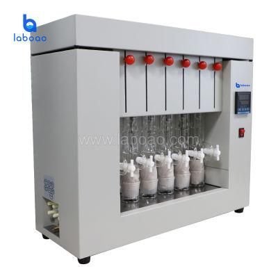 Soxhlet Extraction for Crude Fat Determination Analyzer in Food Sample