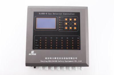 K1000 8 Channels Wall-Mounted Gas Alarm Controller
