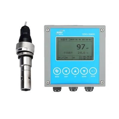 Boqu Ddg-2080X with Stainless Steel Sensor for Waste Water/Sewage/Industry Effluent Online Conductivity Measurement