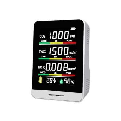 Carbon Dioxide Detector Room Temperature and Humidity Meter Sensor Gas CO2 Detector