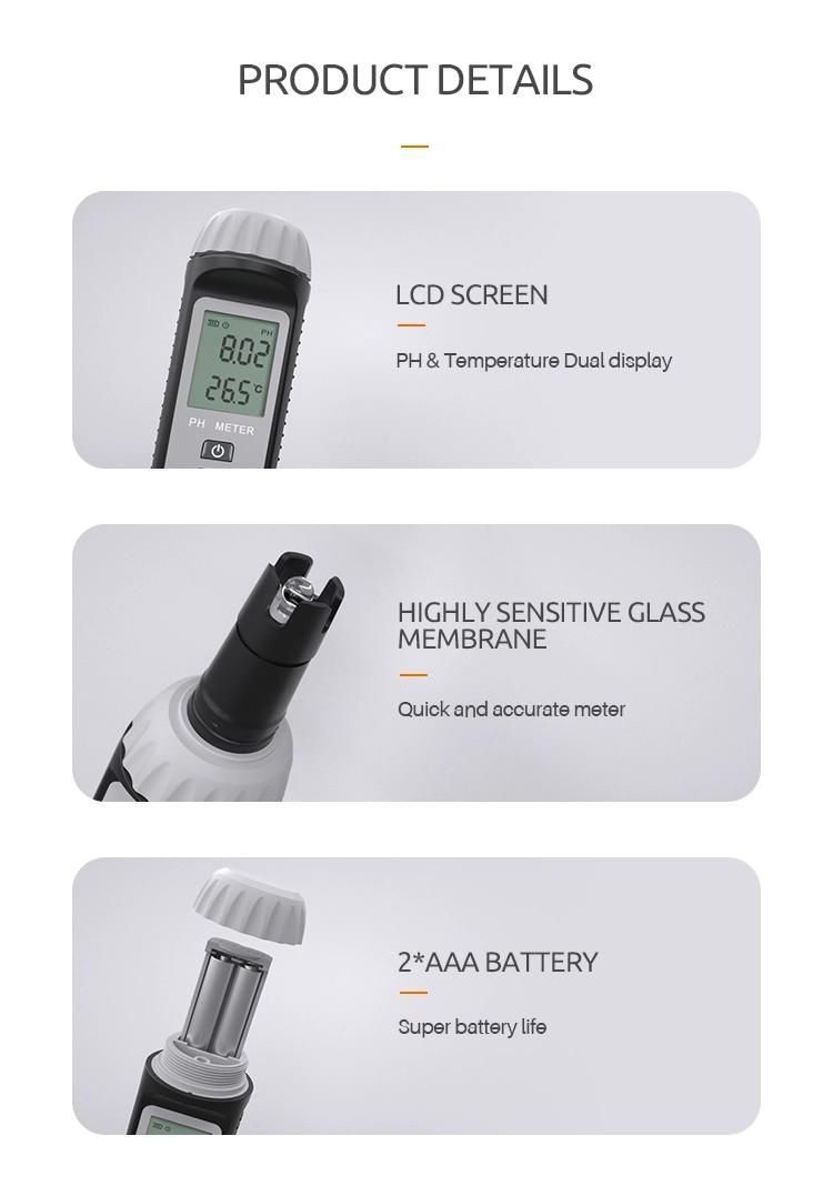 Yw-612 Digital pH Meter with Automatic Temperature Compensation