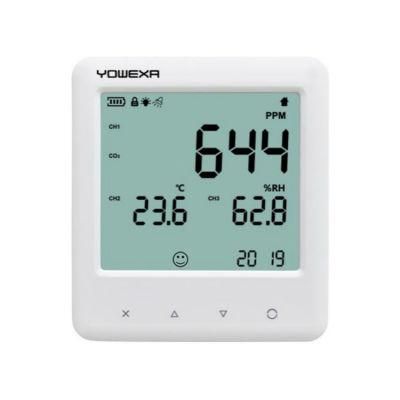Yem-40c Digital Thermometer Hygrometer Air Quality CO2 Monitor