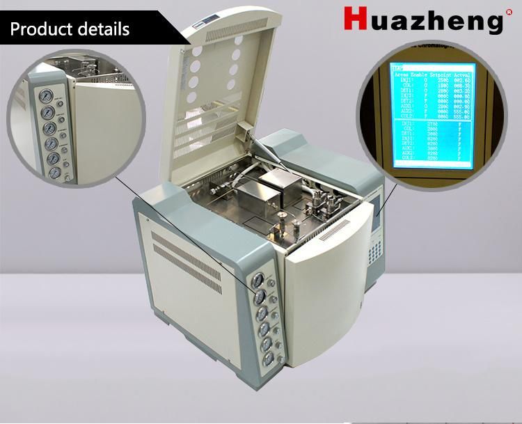 Automated Gas Chromatograph Detector Transformer Oil Dissolved Gas Chromatography Tester