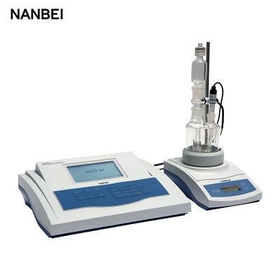 Oil Water Content Trace Moisture Coulometric Karl Fischer Titrator