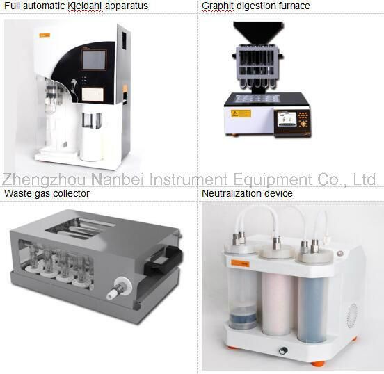 Full Automation Kjeldahl Apparatus for Grain Protein Content Analysis