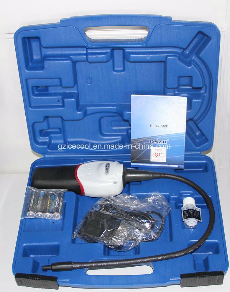 Portable Refrigerant Gas Halogen Leak Detector Rld-382p for Various Gas R22, R134A, R123, R23, R404A