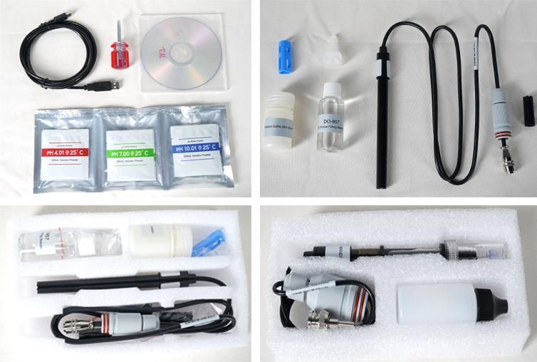 Bioevopeak CE FDA Approved 200 Sets 10 in 1 Portable Multi-Parameter Analyzer/ Water Quality Meter