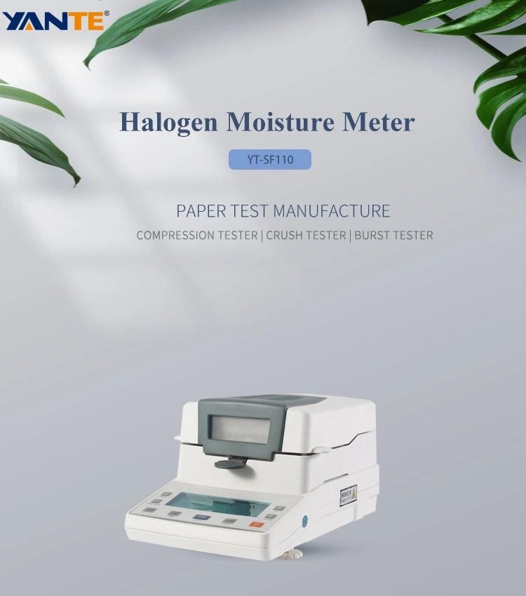 Yante Factory Price Halogen Moisture Meter Laboratory Equipment