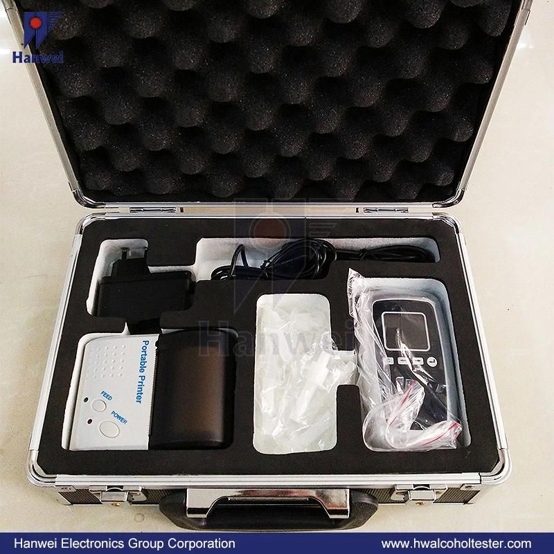 At8100 Portable Breathalyzer with Bluetooth Printer for Law Enforcement