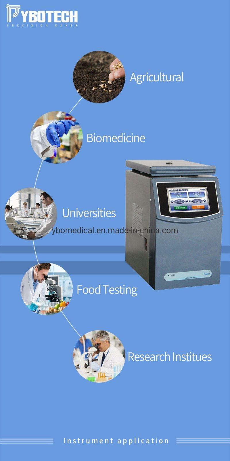 Popular Good Quality Lab Test Equipment Tissue Lyser Grind Machine