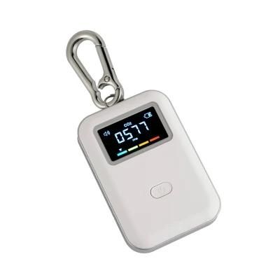 2022 Portable New Design Air Quality Monitor Outdoor Portable Battery Operated Indoor and Outdoor Smart Air Quality Monitor