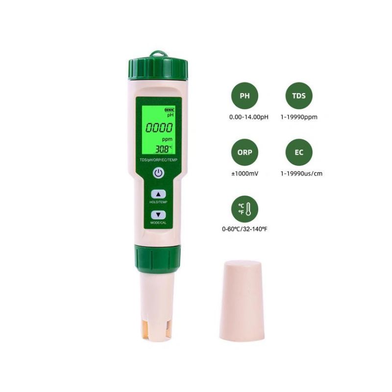 Soil for Milk Water Conductivity Ec TDS Aquarium Digital Cosmetics Buy 3 in 1 Calibration and Hanna Portable Cosmetic pH Meter