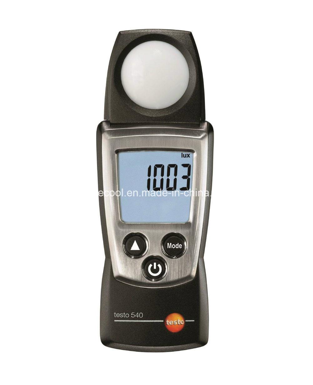 Original Light Intensity Measuring Instrument Illuminometer Luminometer Testo 540 No. 0560 0540 Light Tester Logger Testo 540 Light Meter