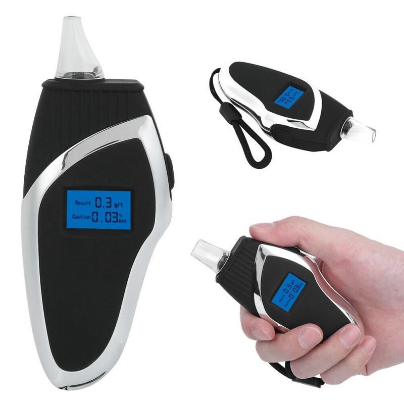 Alcohol Breath Tester Analyzer Detector Breathalyser Device LCD Screen