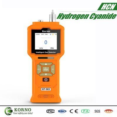 Portable Gas Meter for Hydrogen Cyanide with lithium Battery (HCN)