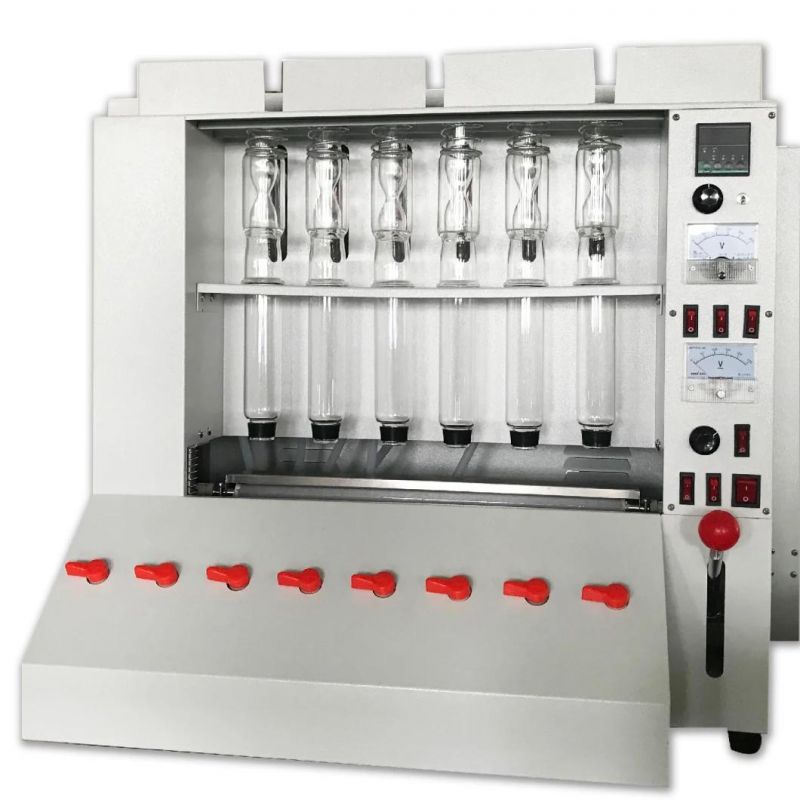 Coarse Raw Fiber Analyzer to Determine Crude Fiber in Food Grain Feed