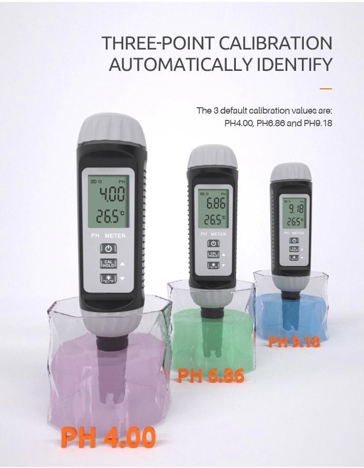 Yw-612 Digital pH Meter with Automatic Temperature Compensation